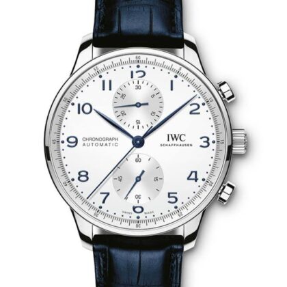 IWC Portugieser Chronograph Leather Men’s Watch