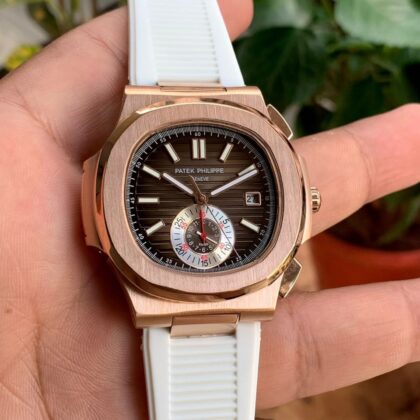 Patek Philippe Nautilus Automatic Brown Dial Men's Watch