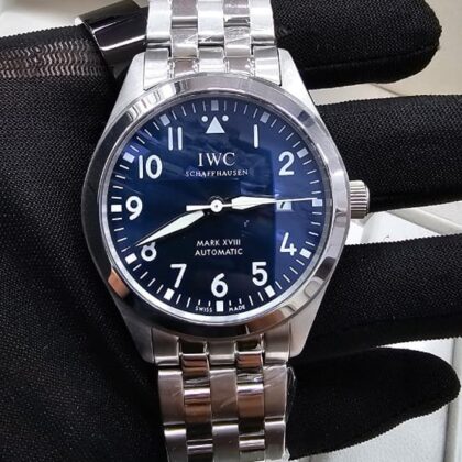 IWC Pilot Mark XX Automatic Blue Dial Men's Watch
