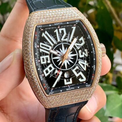 Franck Muller Vanguard Automatic Black Dial Men's Watch