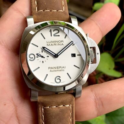 Panerai Marina Automatic White Dial Men's Watch