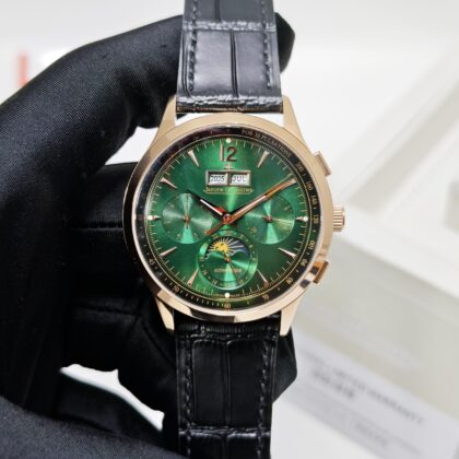 Jaeger Lecoultre Green Dail Men's Watch